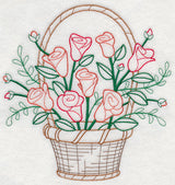 Blooming February Basket (Vintage)