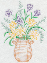 Blooming March Basket (Vintage)