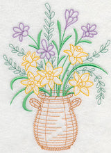 Blooming March Basket (Vintage)