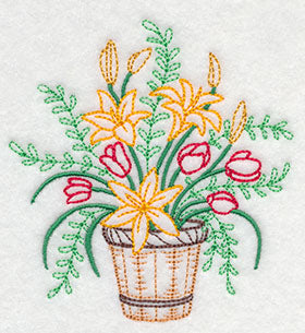 Blooming April Basket (Vintage)