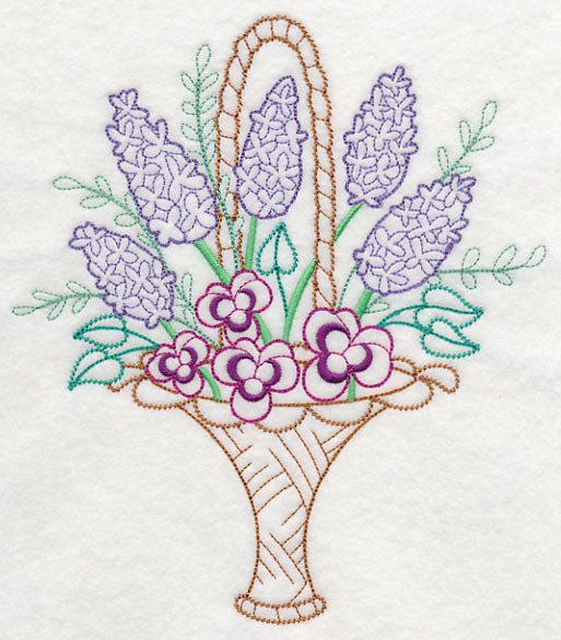 Blooming May Basket (Vintage)