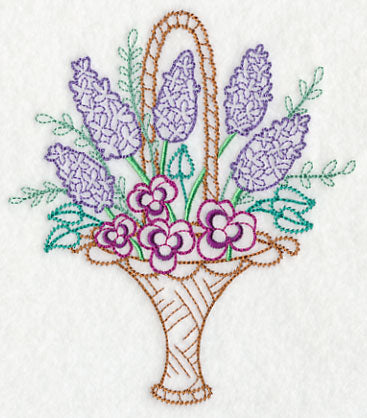 Blooming May Basket (Vintage)