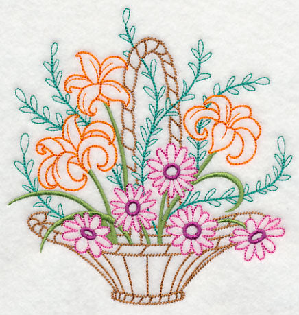 Blooming June Basket (Vintage)