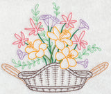 Blooming July Basket (Vintage)