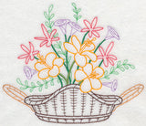 Blooming July Basket (Vintage)