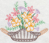 Blooming July Basket (Vintage)