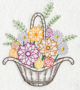Blooming August Basket (Vintage)