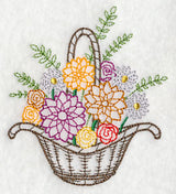 Blooming August Basket (Vintage)