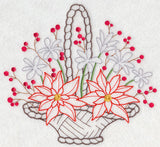 Blooming December Basket (Vintage)