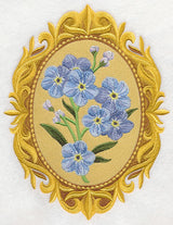 Forget-Me-Not Cameo