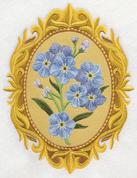 Forget-Me-Not Cameo
