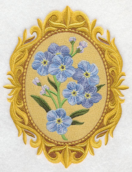 Forget-Me-Not Cameo