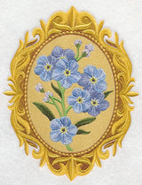 Forget-Me-Not Cameo