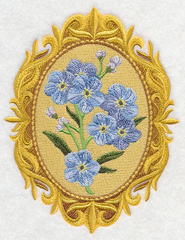 Forget-Me-Not Cameo