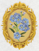 Forget-Me-Not Cameo