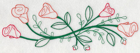 Blooming February Border (Vintage)