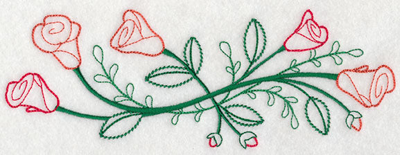 Blooming February Border (Vintage)