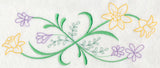 Blooming March Border (Vintage)