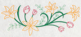 Blooming April Border (Vintage)