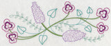 Blooming May Border (Vintage)
