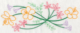Blooming July Border (Vintage)