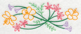Blooming July Border (Vintage)