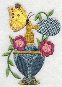 Perfume Bottle with Butterfly