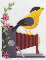 Antique Camera with Bird