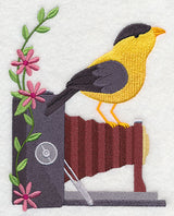 Antique Camera with Bird