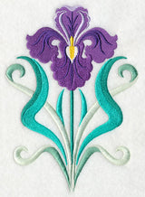 Art Deco Iris