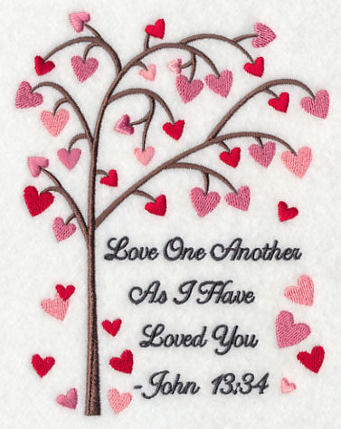 Love One Another Tree (Bible Verse)