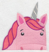 Peeking Unicorn