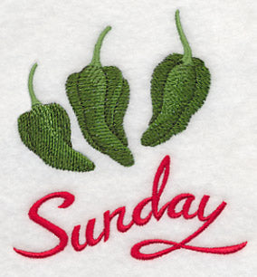 Peppers (Poblano) on Sunday