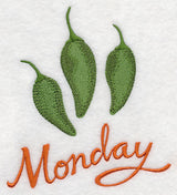 Peppers (Jalapeno) on Monday