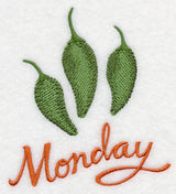 Peppers (Jalapeno) on Monday