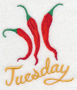 Peppers (Cayenne) on Tuesday