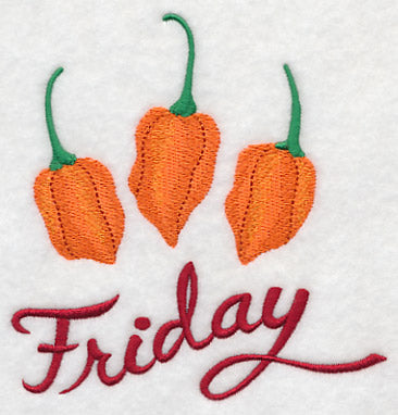 Peppers (Habanero) on Friday