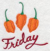 Peppers (Habanero) on Friday