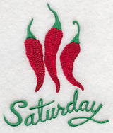 Peppers (Chili) on Saturday
