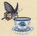Blue Willow Tea - Cup and Butterfly 3
