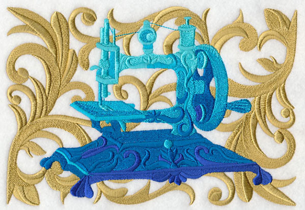 Baroque Sewing Machine