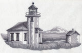 Point Robinson Lighthouse Sketch (Washington)