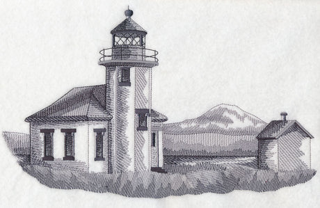 Point Robinson Lighthouse Sketch (Washington)