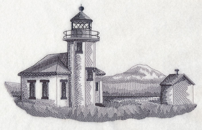 Point Robinson Lighthouse Sketch (Washington)