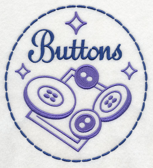 Crafty Notions Label: Buttons