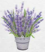 French Lavender in Pail