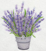 French Lavender in Pail