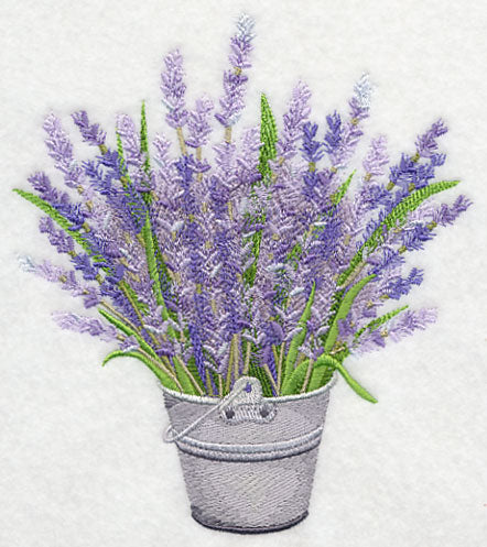 French Lavender in Pail