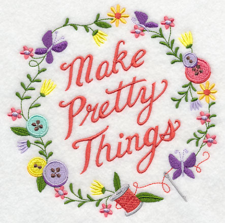 Make Pretty Things Wreath