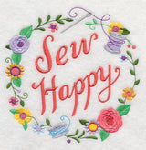 Sew Happy Wreath